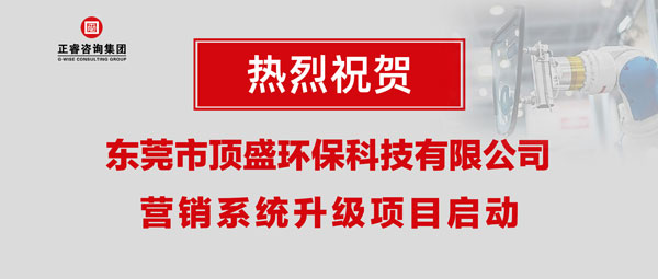 東莞市頂盛環(huán)?？萍加邢薰緺I銷系統(tǒng)升級項目啟動
