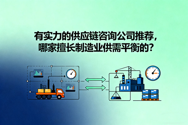 有實(shí)力的供應(yīng)鏈咨詢公司推薦，哪家擅長(zhǎng)制造業(yè)供需平衡的？